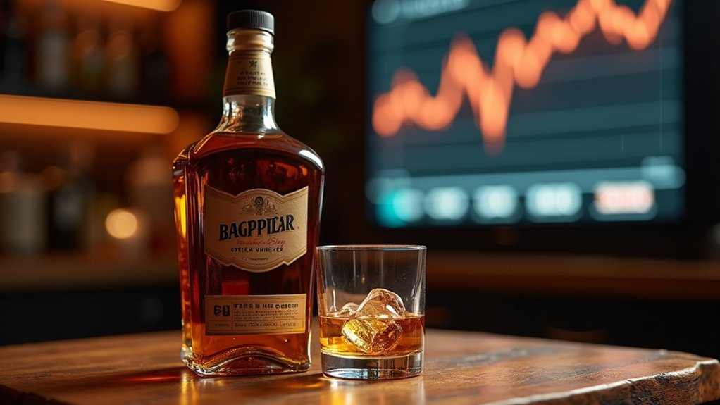 bagpiper whisky market rates