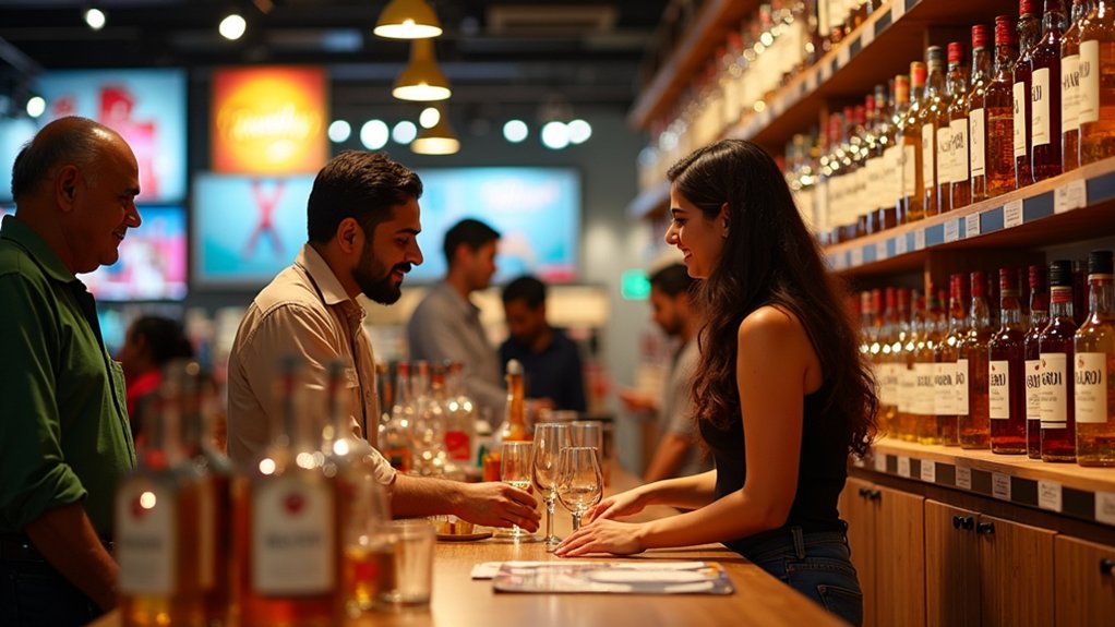 diverse bacardi retail outlets