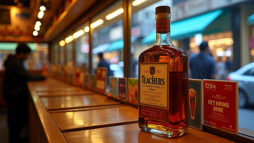 finding teachers whisky retailers