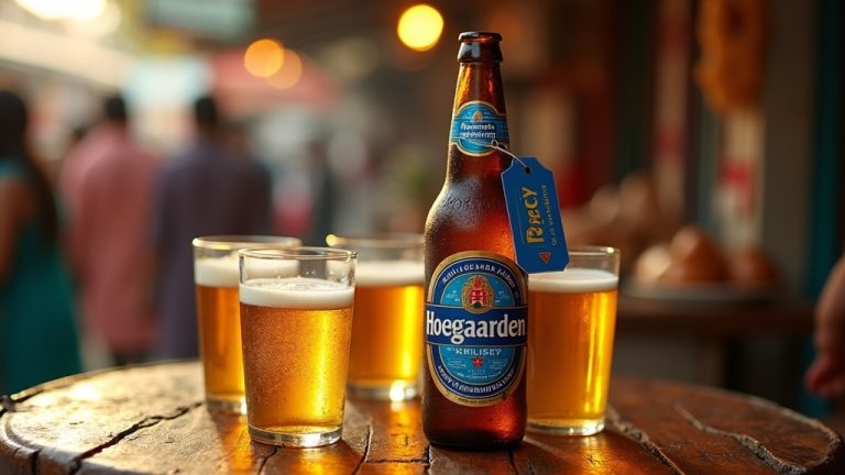 hoegaarden beer pricing india