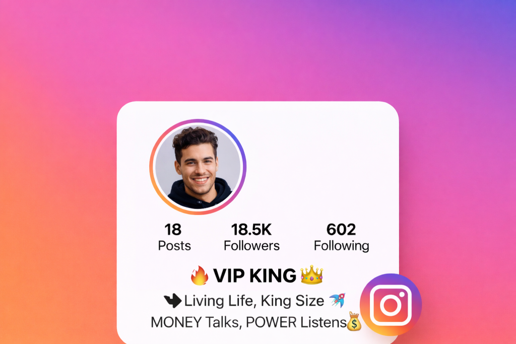 Best Instagram Bio For Boys
