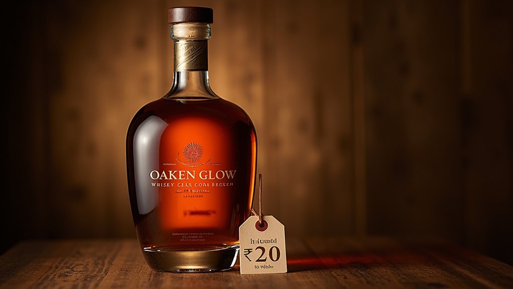 oaken glow whisky pricing variations