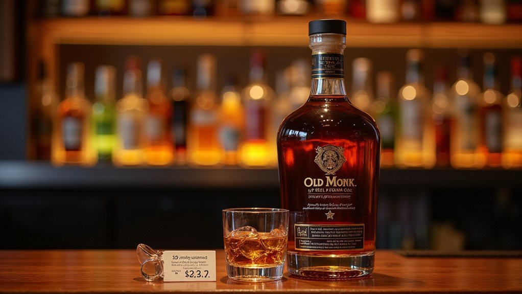 old monk rum pricing details