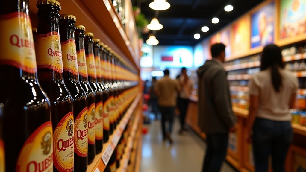 queenfisher beer retail availability