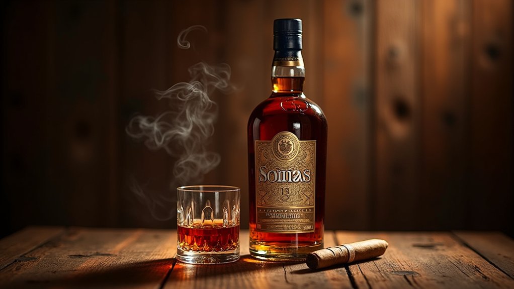 robust whiskey flavor profile