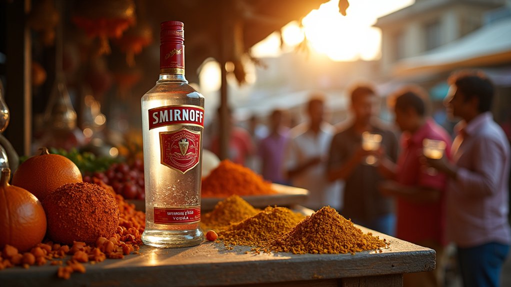 smirnoff vodka pricing india