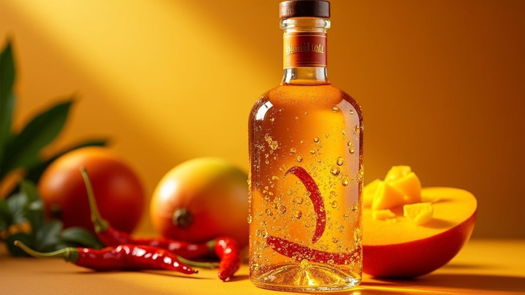 tropical sweetness meets spicy heat